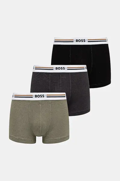 Boxerky BOSS Trunk 3P Revive 3-pack