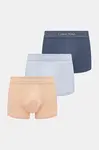 Boxerky Calvin Klein Underwear 3-pack pánské, modrá barva, 0000U2664G