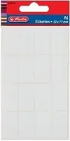 Herlitz - Etikety kancelářské bílé 17x26mm