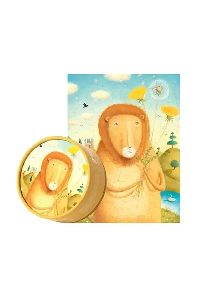 Puzzle Mideer Alison Jay Lev s pampeliškou 216 dílků více barev