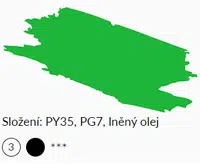 Olejová barva Umton 20ml – 0059 Kadmiová zeleň světlá