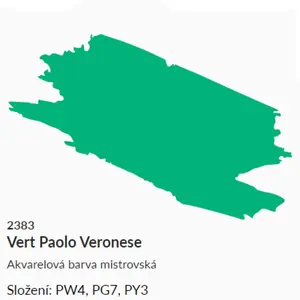 Akvarelová barva Umton 2,6ml – 2383 Vert Paolo Veronese