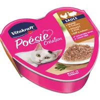 Vitakraft Poésie Création Sauce kuře a krůta 85 g