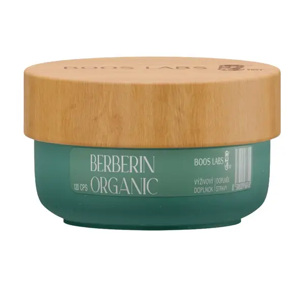BOOS labs Berberín Organic 120 kapslí