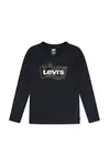 Dětské bavlněné tričko s dlouhým rukávem Levi's LS BATWING FILL