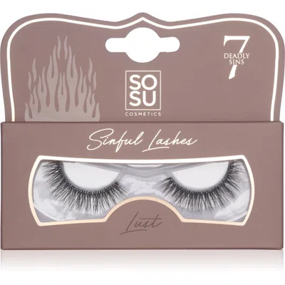 SOSU Cosmetics 7 Deadly Sins Lashes umělé řasy Lashes Lust 1 ks