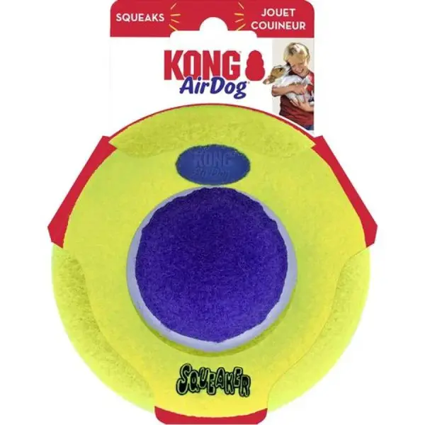 Kong AirDog pískací hračka pro psy M/L - 6,4x16,5x16,5cm