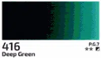 Akrylová barva Rosa 75ml – 416 deep green