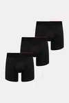 Boxerky Tommy Hilfiger 3-pack pánské, černá barva, UM0UM03391