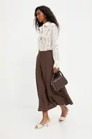 Plátěná sukně Answear.LAB