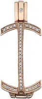 Hot Diamonds Přívěsek Hot Diamonds Emozioni Carezza Coin Keeper RG 3,3 cm