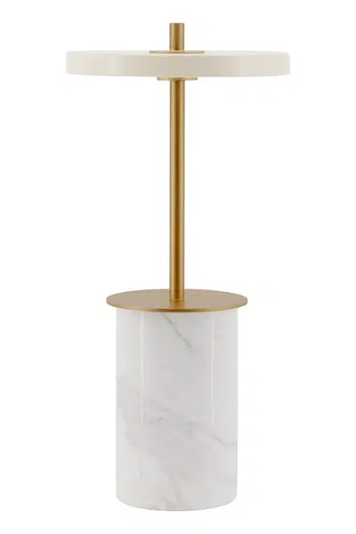 Bezdrátová stolní LED lampa Umage Asteria Move Mini 25,5 cm bílá barva