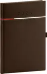 NOTIQUE Týdenní diář Tomy 2026, hnědo-červený, 15 x 21 cm