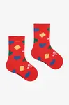 Dětské ponožky Bobo Choses Joker červená barva, 225AH038