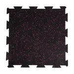 inSPORTline Zátěžová podložka Puzeko 50x50x1 cm černo-červená