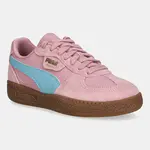 Dětské kožené tenisky Puma Palermo Moda Jr růžová barva, 398855