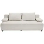 Carryhome ROZKLÁDACÍ POHOVKA, textil, šedobéžová