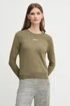 Svetr Dkny dámský, zelená barva, DJ5R0743