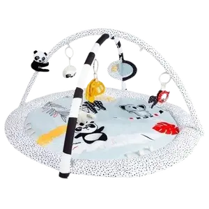 CANPOL BABIES BabiesBoo Senzorická hrací deka se zrcátkem