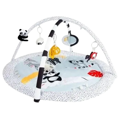 CANPOL BABIES BabiesBoo Senzorická hrací deka se zrcátkem