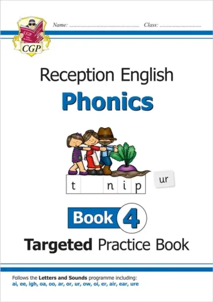 Reception English Phonics Targeted Practice Book - Book 4 - Karen Bryant-Mole