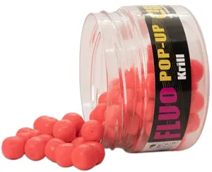 Carp inferno plovoucí boilie pop-up fluo krill 200 ml 12 mm