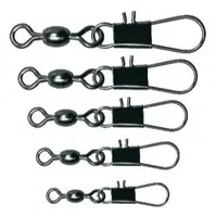 Cralusso obratlík s karabinkou crane swivel with interlock snap 12 ks - velikost 10