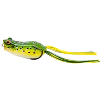 Savage gear žába hop popper frog floating green leopard 5,5 cm 15 g