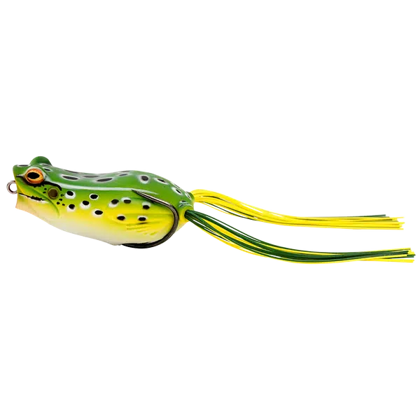 Savage gear žába hop popper frog floating green leopard 5,5 cm 15 g