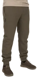 Fox tepláky collection sherpa jogger green/black - m