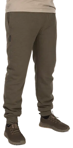 Fox tepláky collection sherpa jogger green/black - m