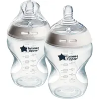 Tommee Tippee Natural Start Anti-Colic kojenecká láhev Slow Flow 0m+ 2x260 ml