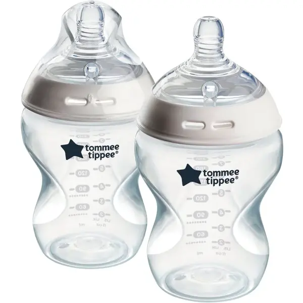 Tommee Tippee Natural Start Anti-Colic kojenecká láhev Slow Flow 0m+ 2x260 ml