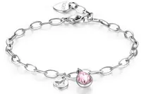 S'Agapõ Náramek s přívěsky Lucky Light SKT17