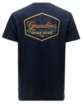 Grundéns tričko support guides ss t-shirt dark navy - l