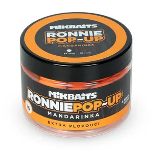 Mikbaits plovoucí boilie ronnie mandarinka 150 ml - 16 mm