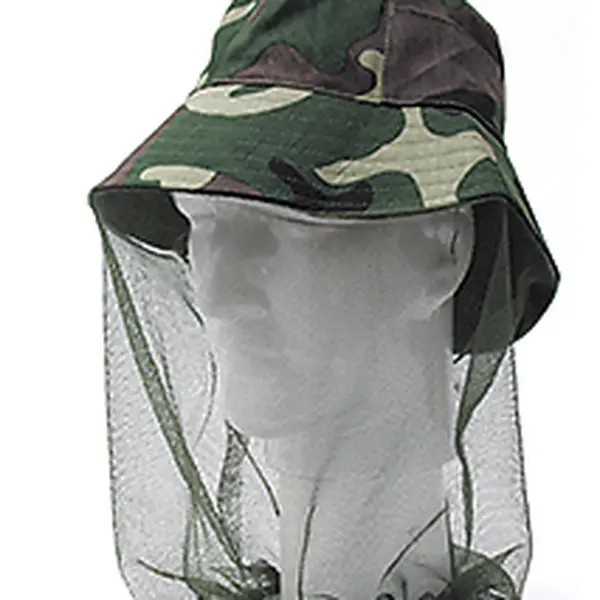 Behr klobouk s moskytiérou camouflage