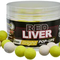 Starbaits plovoucí boilie bright fluo red liver 50 g - 16 mm