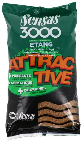 Sensas krmení 3000 attractive lake (jezero) 1 kg