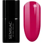Semilac UV Hybrid Tropical Drinks gelový lak na nehty odstín 103 Elegant Raspberry 7 ml