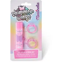 Martinelia Shimmer Wings Lip Balm & Ring Set sada pro děti