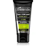 Bielenda Only for Men Super Mat hydratační gel proti lesknutí pleti a rozšířeným pórům 50 ml