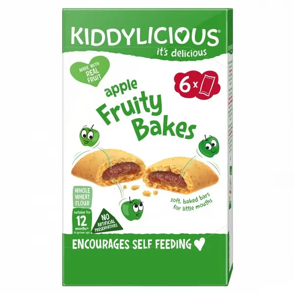 Kiddylicious Koláčky jablečné 6x22 g