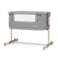 Kinderkraft Postýlka dětská polohovatelná Neste grow Light Grey Full Wood