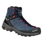 Salewa ALP TRAINER 2 MID GTX EU 41, Java Blue/ Fluo Coral Dámské trekové boty