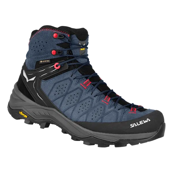 Salewa ALP TRAINER 2 MID GTX EU 41, Java Blue/ Fluo Coral Dámské trekové boty