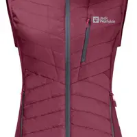 Jack Wolfskin Routeburn Pro Ins L, sangria red Dámská zateplená vesta