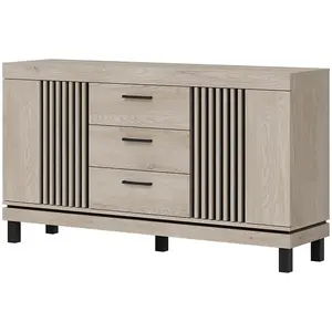 Komoda Mati Mi04 dub cremona/černá