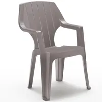 Plastové křeslo Alta taupe