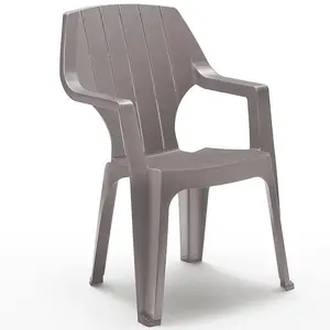 Plastové křeslo Alta taupe